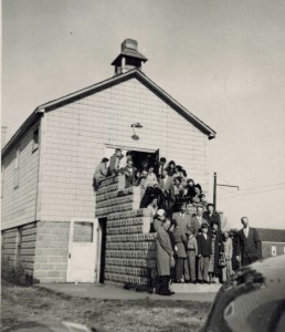EHCBC July 1947 front steps